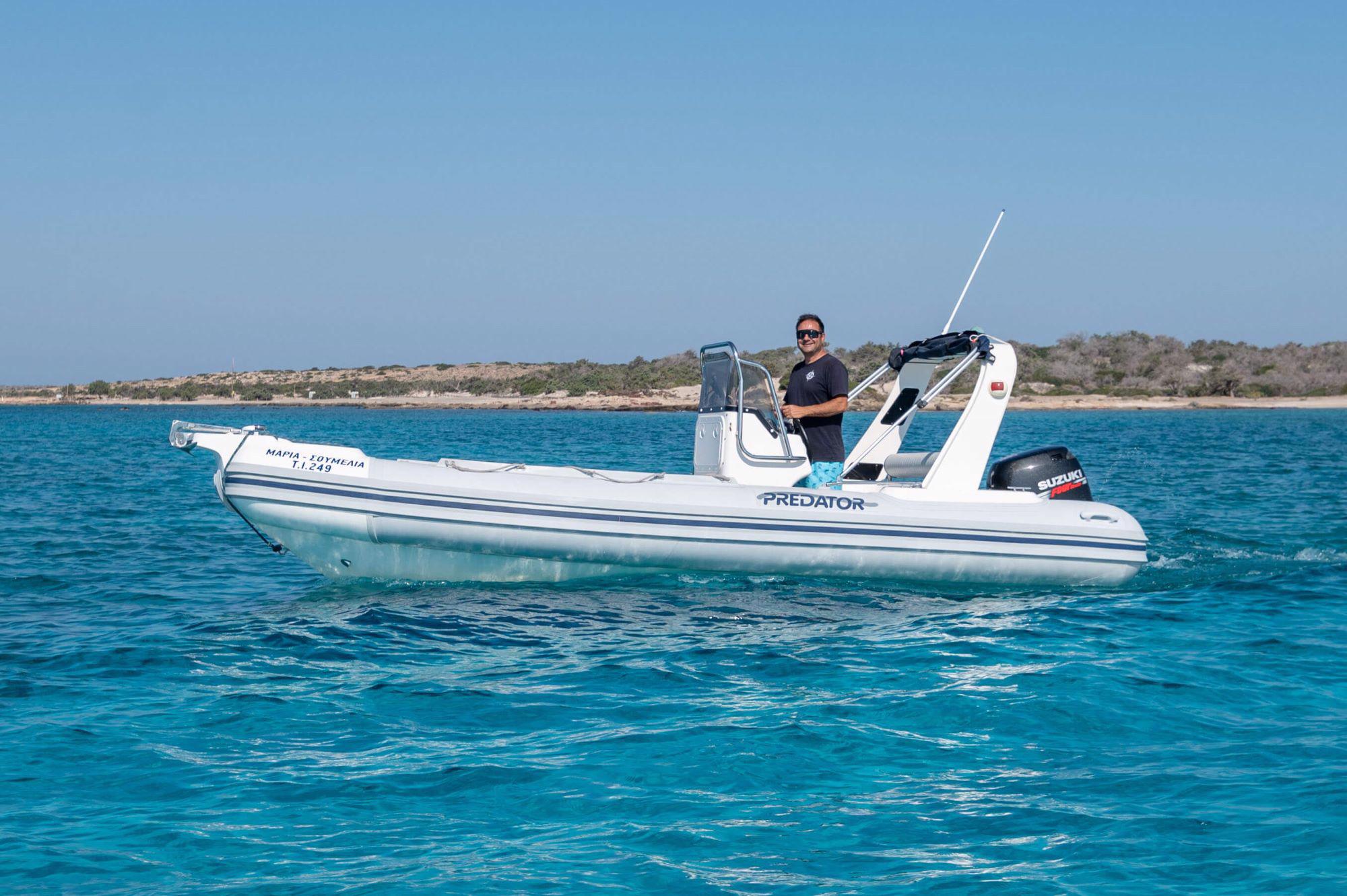 boat for rent - Maria Soumelia - Predator 5,6m